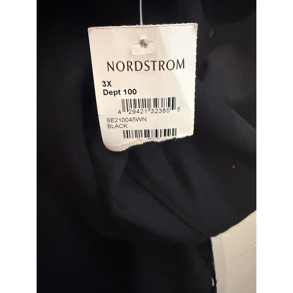 New Semantiks black overcoat jacket black size 3X - Picture 4 of 6